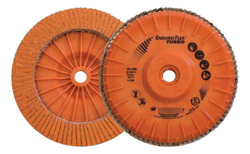 Walter Enduro-flex Turbo Discos Abrasivos De Laminas 10