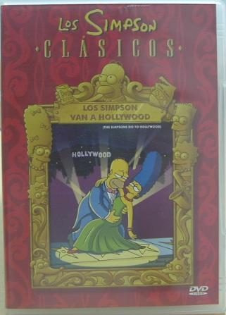 Los Simpson Clasicos Van A Hollywood Dvd Americano