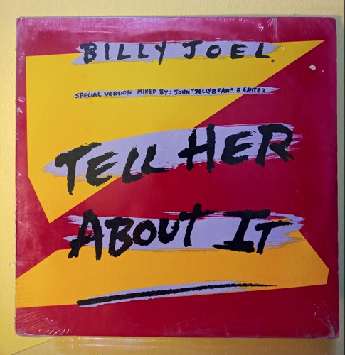 Billy Joel Tell Her About It Maxi Single Importado Cerrado 