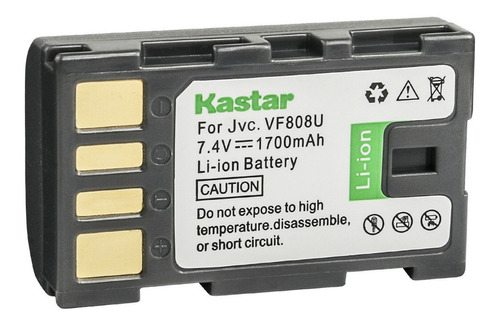 Batería Para Jvc Bn-vf808 Bn-vf808u, Gz-mg155 1700 Mah