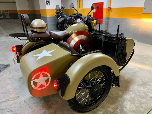 Royal Enfield Classic 350 Sidecar Militar