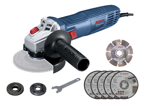 Amoladora Angular 710w + 5 Discos Bosch