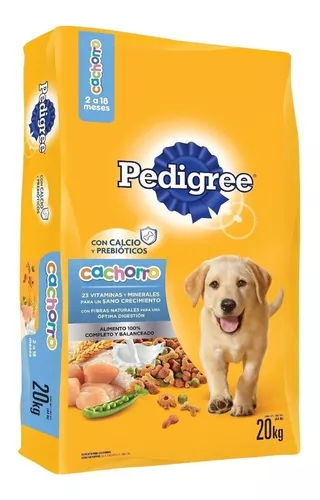 Alimento Pedigree Crecimiento para perro cachorro de mediana grande sabor mix en bolsa de 20kg