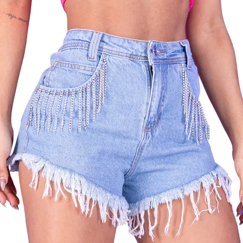 Mercadolivre short jeans sales