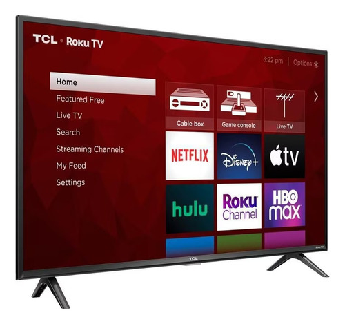 Tcl 40 Clase 3 Series Full Hd 1080p Smart Roku Tv (Reacondicionado)