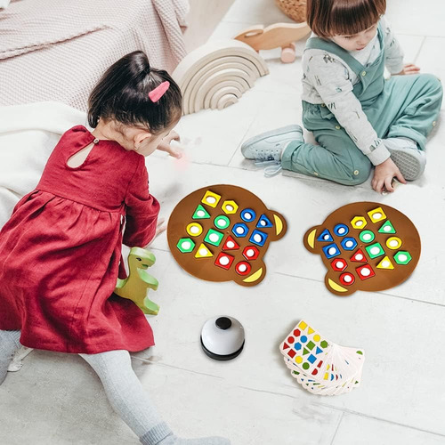 Juego Emp Formas - Sensorial Color, Puzzle Edu 2 Jug