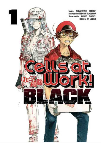 Cells At Work Black: Black, De Akane Shimizu. Serie Cells At Work, Vol. 1. Editorial Utopia, Tapa Blanda, Edición 1 En Español, 2023