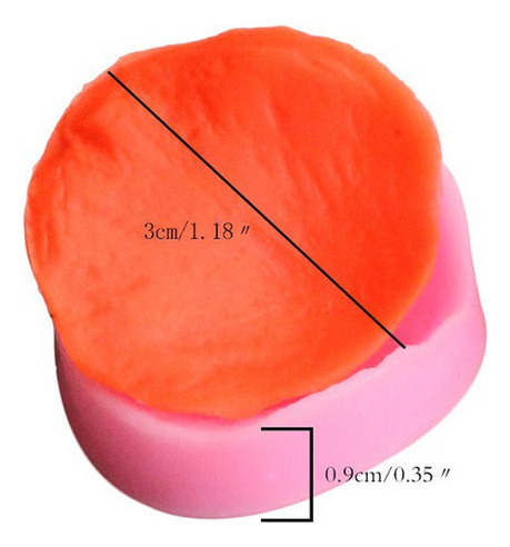 Moldes De Fondant De Silicona De Veteado De Flor De Goma Par
