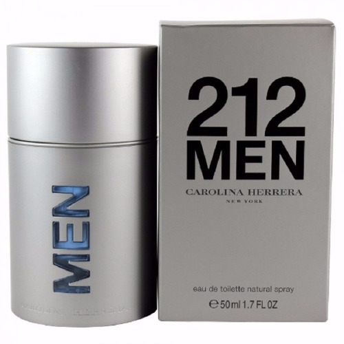 Perfume 212 Men Carolina Herrera 60 Ml Envió Gratis.