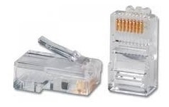Imagen 2 de 3 de Pinza Rj45 Rj11/9 Crimpeadora De Red Y Telefono + 10 Fichas