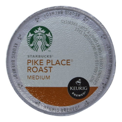 Starbucks Pike Place Roast, K-cup Portion Pack Para Cafetera