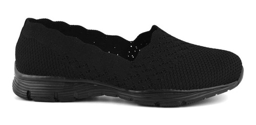 Champion Casual Skechers Seager Stat Horma Ancha Black