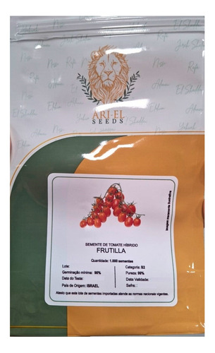 Semente Tomate Cereja Frutilla- 1000 Sementes -ariel Seeds