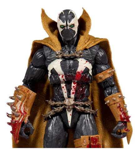 Boneco De Ação Mortal Kombat Spawn Bloody Classic 7