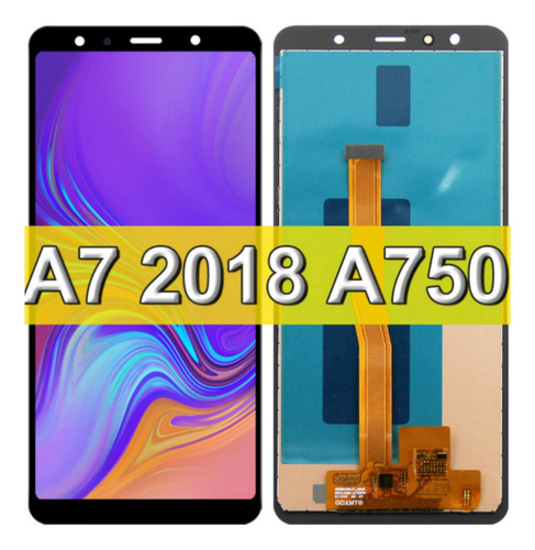 Pantalla Táctil Lcd Amoled Para Samsung Galaxy A7 2018 A750