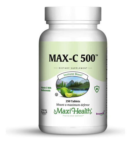 Maxi Health Max C 500 Mg  - Vitamina C - Con Complejo De Bio