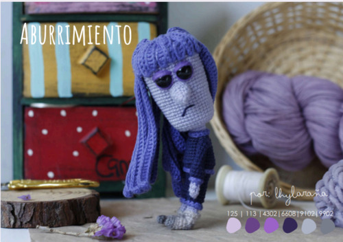 Patron Tutorial Amigurumi Intensamente 2 Crochet En Español