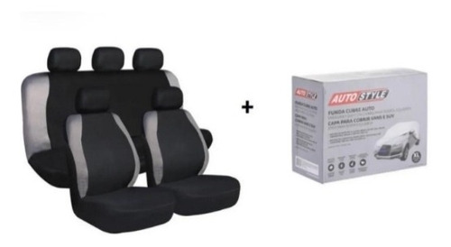 Kit Cubre Auto + Cubre Asiento Chevrolet Corsa Evolution