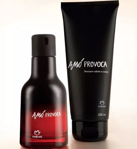 Natura Amó Provoca Perfume Masculino 75ml + Shampoo Corporal | MercadoLibre