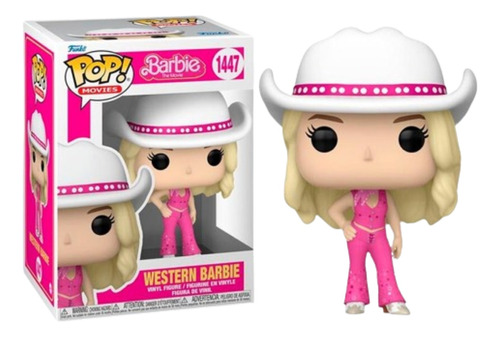 Figura De Acción  Cowgirl Barbie Pop De Funko Pop! Movies