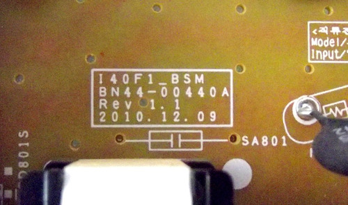 Placa Fonte Samsung Bn44-00469a Ou Bn44-00440a Ln40d550