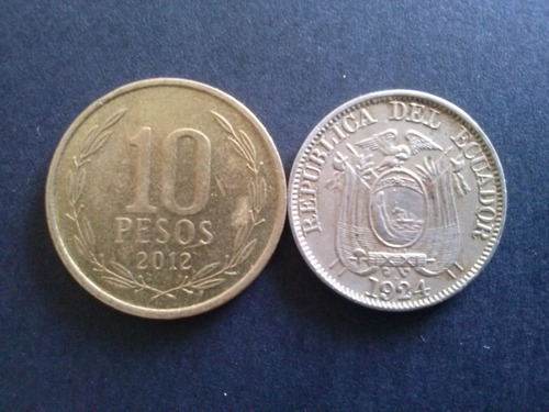 Ecuador 5 Centavos 1924 Níquel