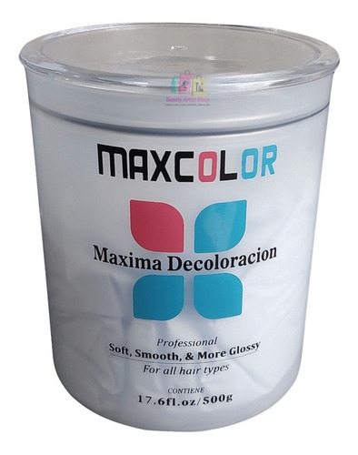 Polvo Decolorante Maxcolor 500g Cabello