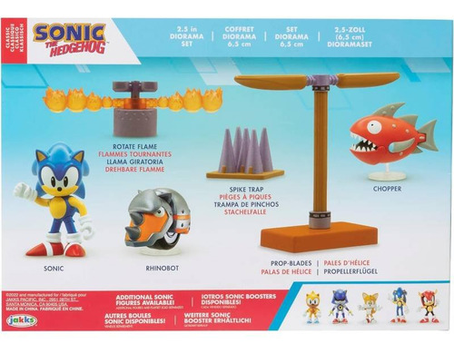 Figura Sonic 2.5 The Hedgehog Diorama Set Wave 2