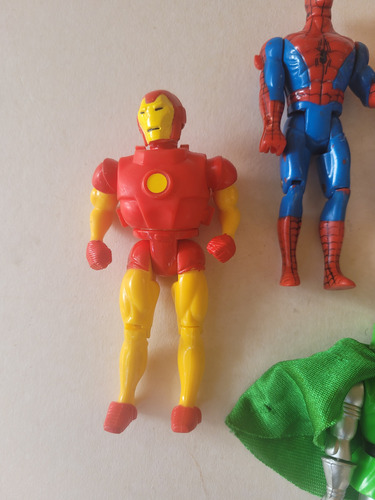 Marvel Super Hero Toybiz Vintage 90s Spiderman Ironman (Usado)
