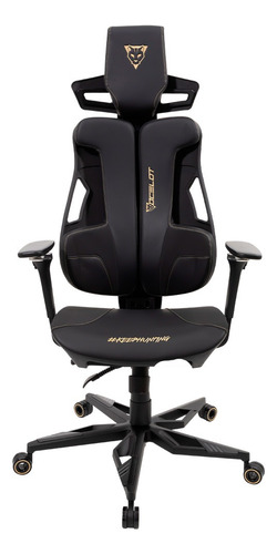 Silla Ocelot Gaming Scorpion Negro Descansabrazos 4d 150kg Material del tapizado Cuero sintético