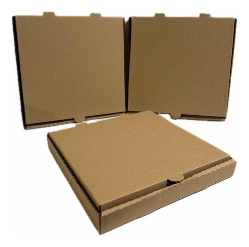 Caja Para Pizza 30cm X 30cm 12 Pulgadas Kraft 250pz