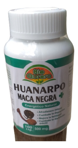  Maca Negra + Huanarpo Macho 100 Capsx500 Mg