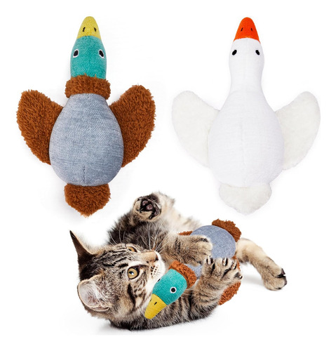 Birds Cat Toys, 2 Pack Catnip Toys Soft Durable, Crinkl...