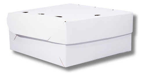 Caixa Porções Lisa Branca M Delivery 17,5x7,5x17,5cm C/100