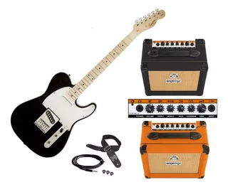 Pack Guitarra Squier Fender + Accesorios + Rocker Music