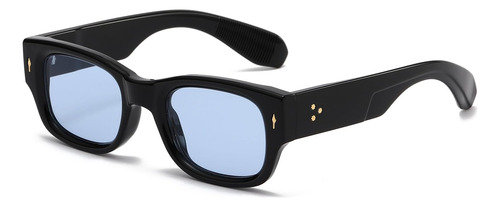 Yameize Gafas De Sol Rectangulares Gruesas Vintage - Gafas D