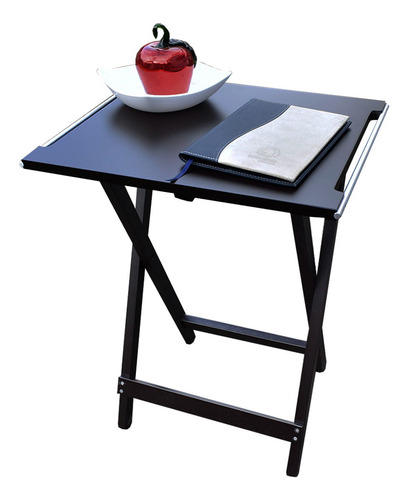 Mesa Plegable De Madera Portátil De Jardín Multiusos Color Rectangular Aston