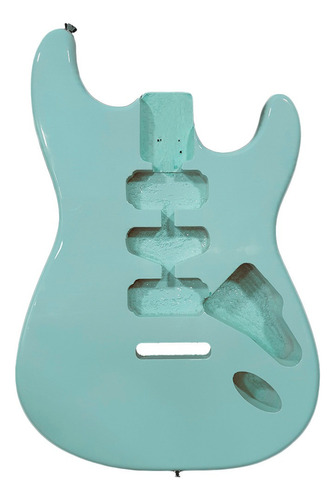 Corpo De Guitarra Stratocaster Marupá Daphne Blue