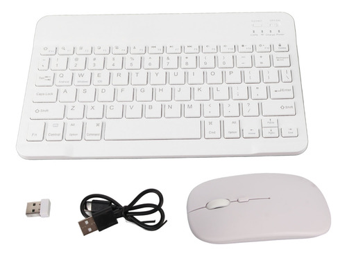 Conjunto Inalámbrico Combinado De Teclado Y Ratón Portátil P