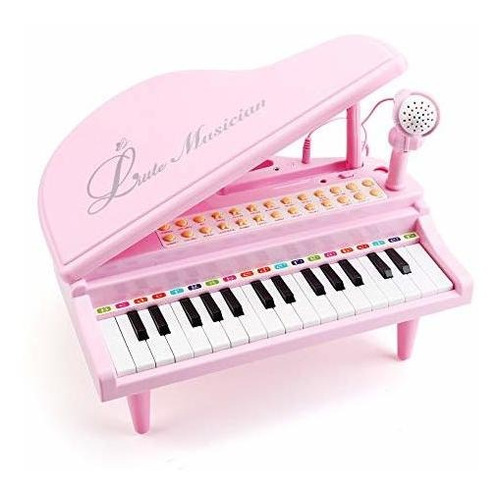 Amy & Benton Piano De Juguete Rosa