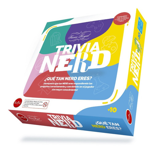 Juego Trivia Nerds Royal Super Divertido Universo Binario