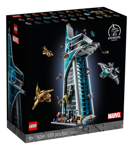 Set de construcción Lego Marvel 76269 5201 piezas  en  caja