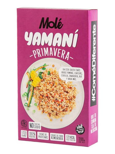 Yamaní Primavera Mole 200 G