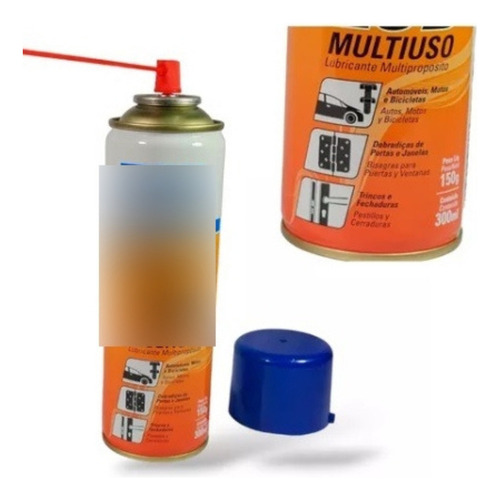 Óleo Desengripante Teklub Multiuso Spray 300ml Tekbond 3un