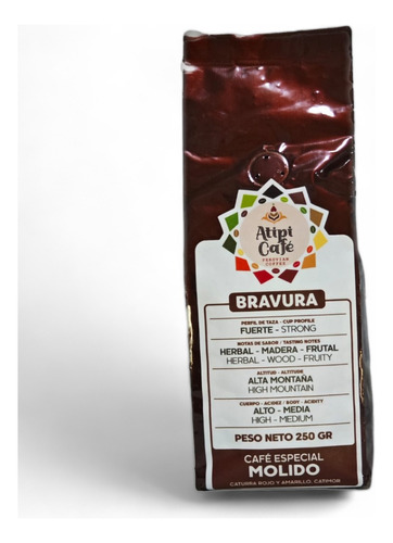 Cafe Especial - Atipicafe - Bravura (fuerte) 250g