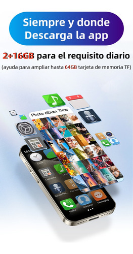 Miniteléfono Inteligente Aiek Xs18 Pro De 3.0 Pulgadas, Rojo, 3g, Android 9.0, 2 Gb De Ram, 16 Gb De Rom, Reconocimiento Facial, Doble Sim, 900 Mah, T