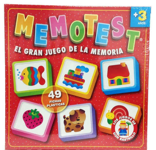 Memotest El Gran Juego De La Memoria Ruibal Lloretoys