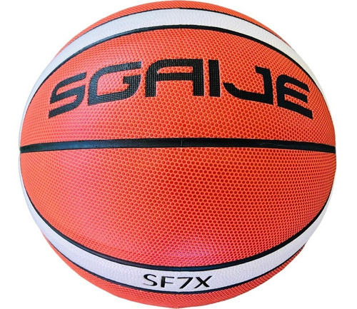 Balon Basquetbol Bgf7x Sgaije Sf7x Piel Sintetica N.7 