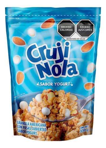 2 Pzs Branli Granola Con Yogurt Crujinola 330gr