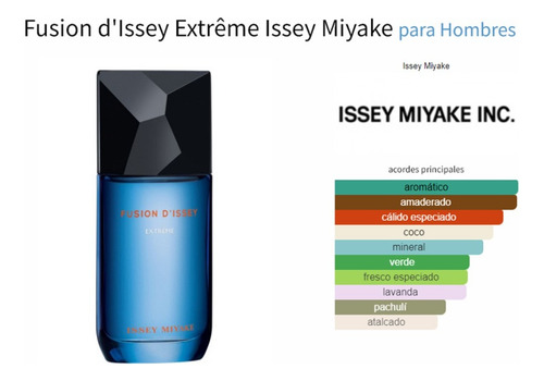 Issey Miyake Fusion D'issey Extreme Edt 100ml